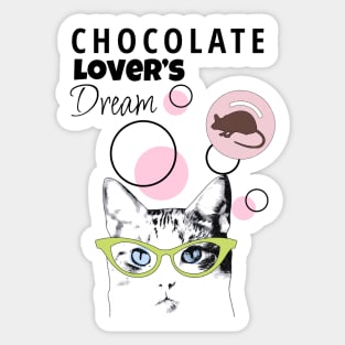 Chocolate Lover Sticker